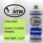 Preview: Chevrolet, Green Cocktail Metallic, WA726R / GJT: 400ml Sprühdose, von ATW Autoteile West.